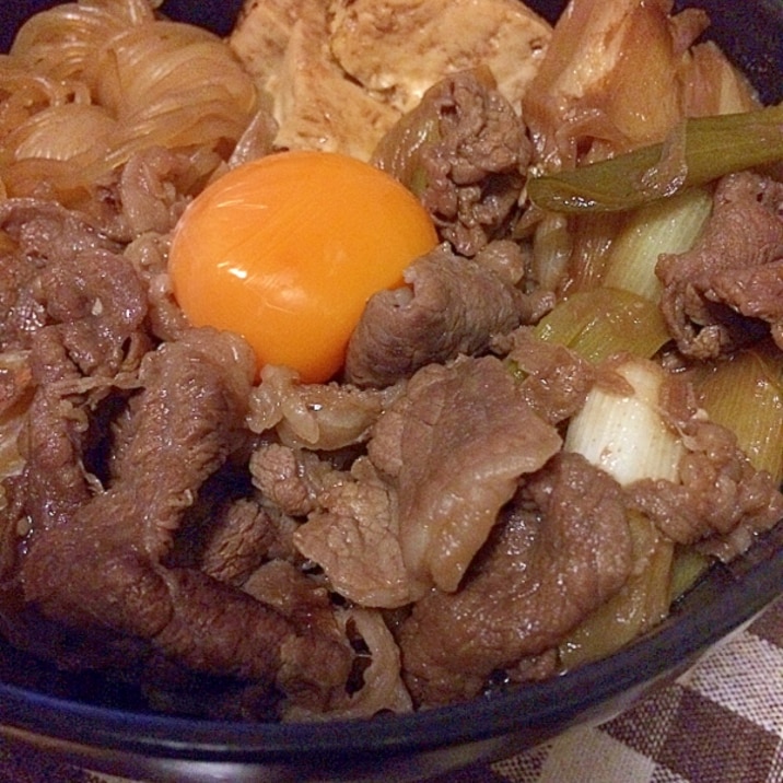すき焼きを手軽に丼で レシピ 作り方 By ゆぅ 楽天レシピ すき焼きを手軽に丼で レシピ 作り方 By ゆぅ 楽天レシピ